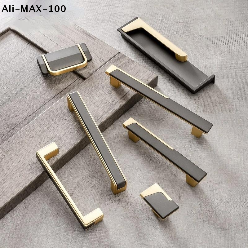 Furniture And Hardware - 【Rw】Gold And Grey Cabinet And Wardrobe