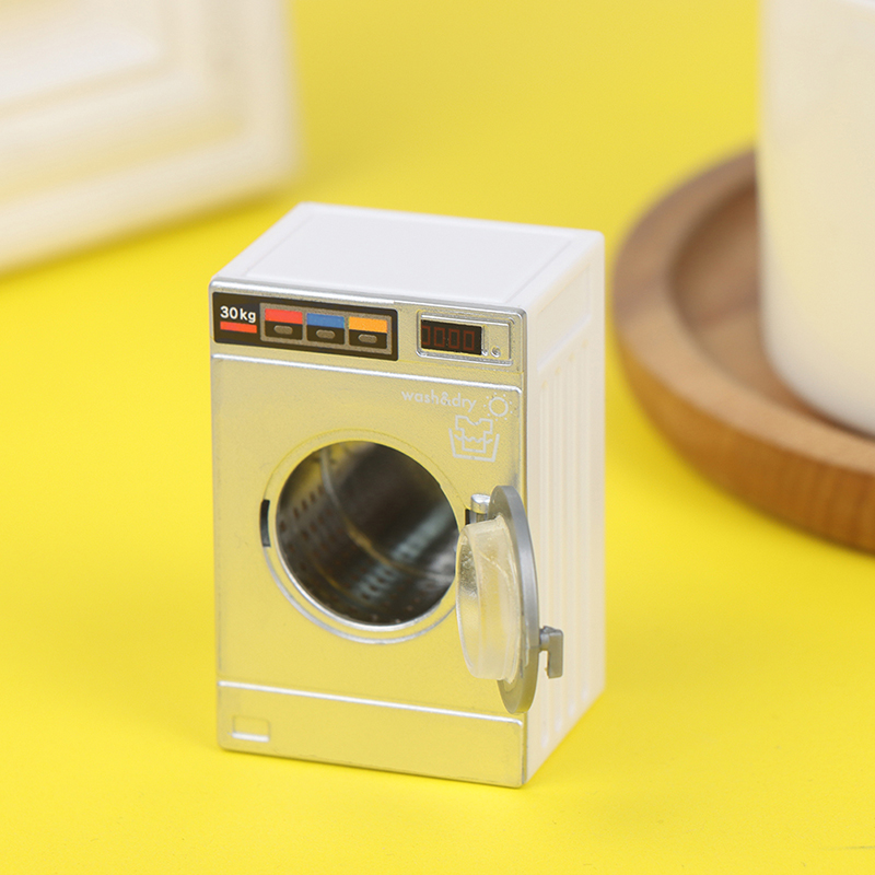 Home Furniture & Hardware Trading - 🛒1:12 Dollhouse Miniature Washing Machine Drum