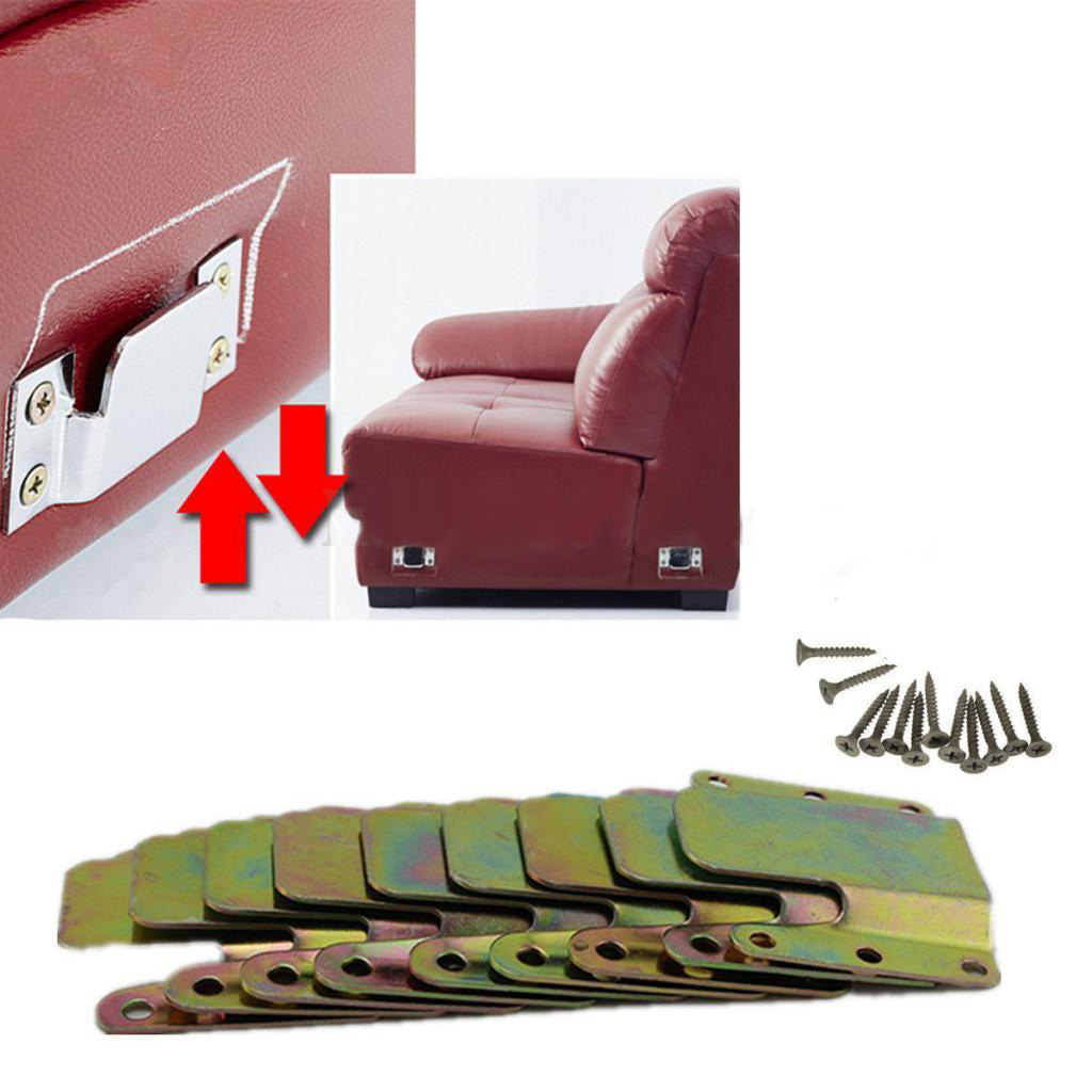 Furniture Interlocking Hardware - Sofa Interlocking Connector Bolt Plate Mechanism