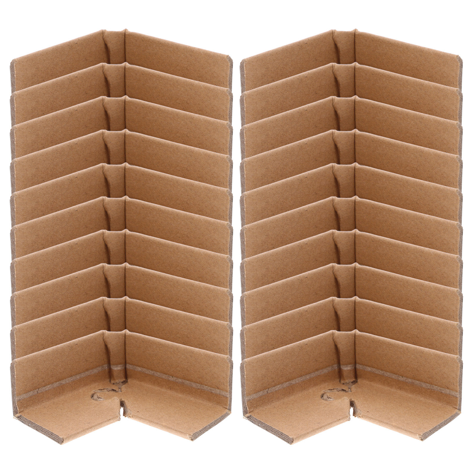 Furniture Hardware Manufacturer - 20Pcs Reinforced Paper Corner Protectors Lock-Clip