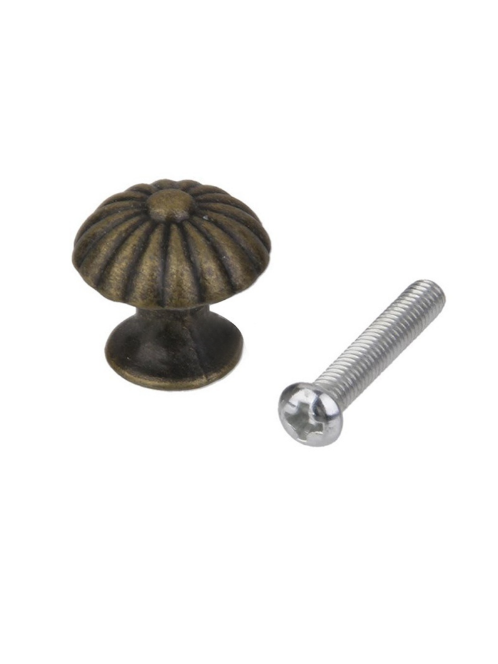 Cabinet Knob Round - Retro Mini Round Pull Knobs 10Pcs