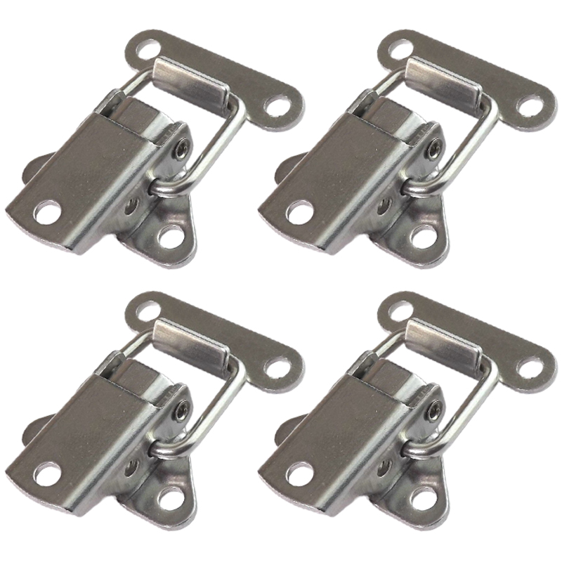 Furniture Hardware Locks - 1/4Pcs Stainless Steel Mini Buckle Cabinet