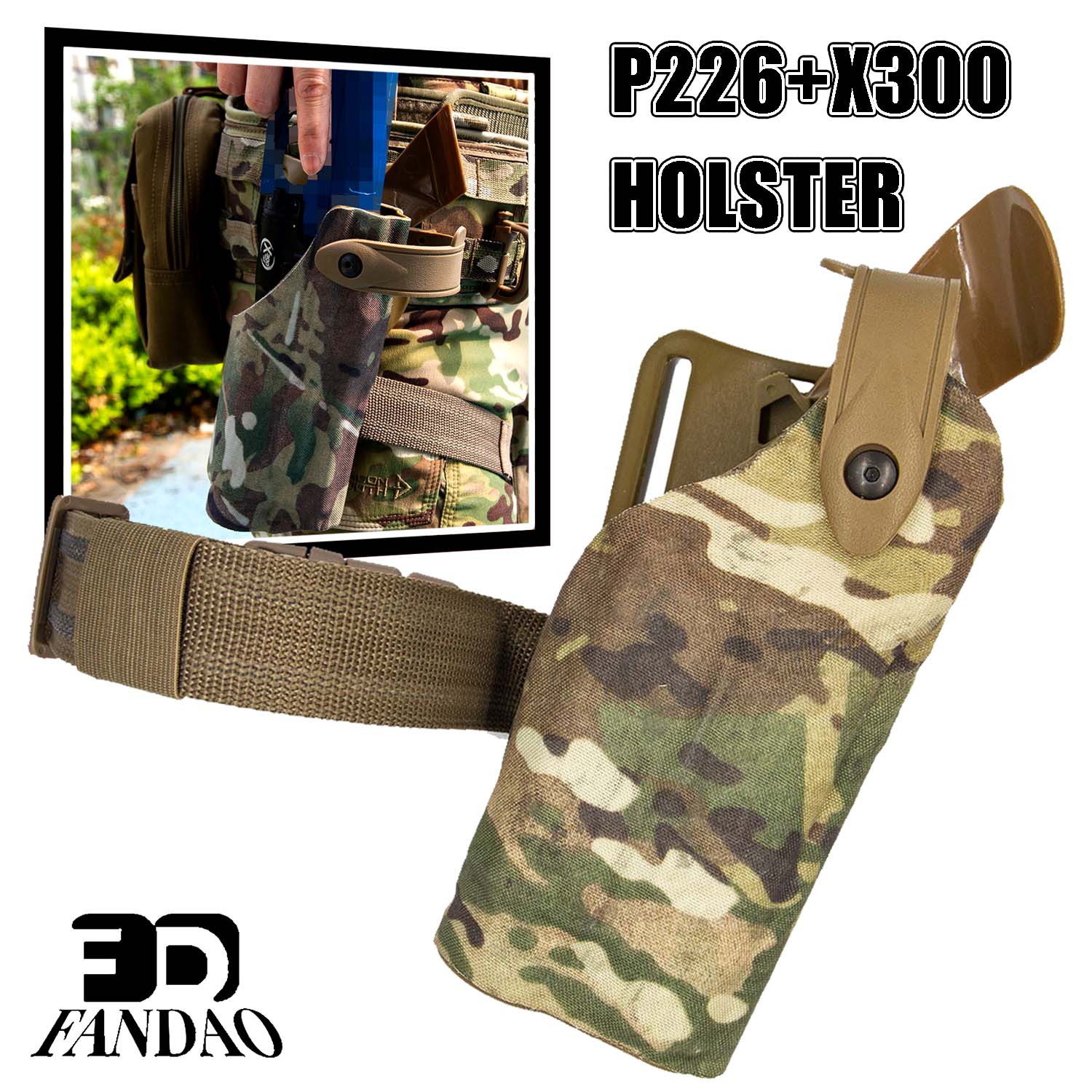Furniture Leg Set - Airsoft 6004 P320/P226 FOR X300/TLR-1 Glock