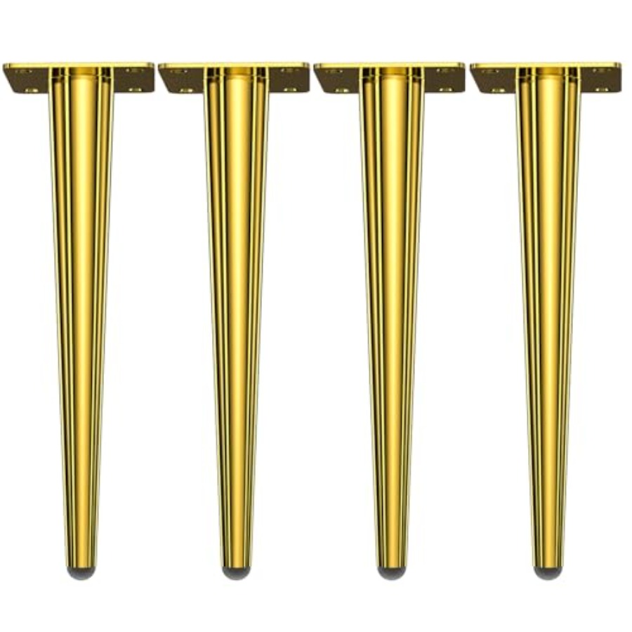 2 Furniture Table Legs Golden, - đánh giá và giá Furniture Hardware Feet