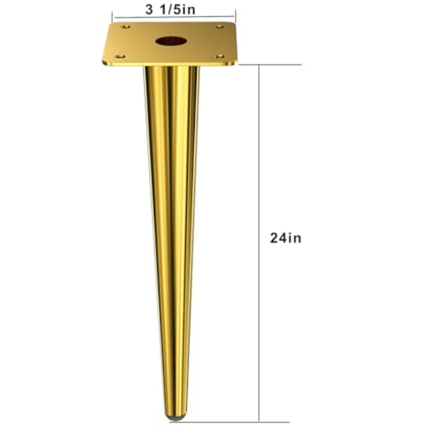 2 Furniture Table Legs Golden, - đánh giá và giá Furniture Hardware Feet