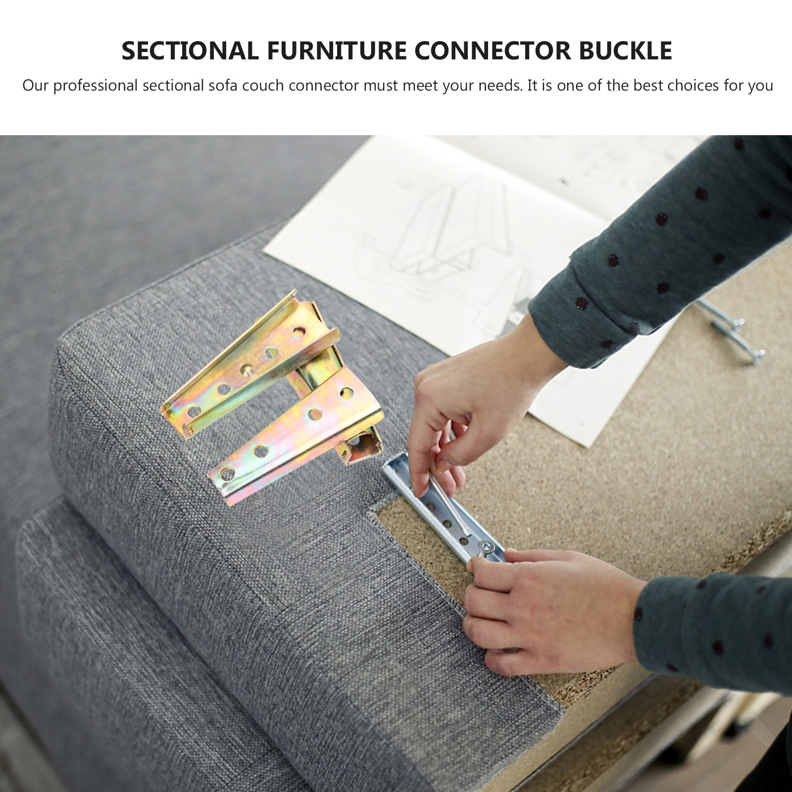 4Pairs Sectional Sofa Fixing B - đánh giá và giá Furniture Interlocking Hardware