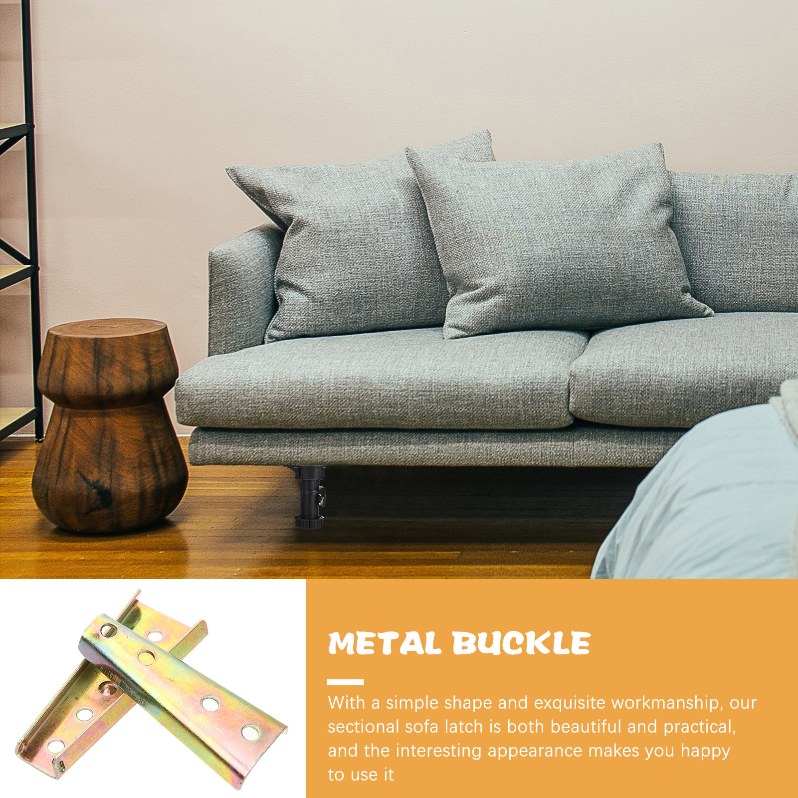 4Pairs Sectional Sofa Fixing B - đánh giá và giá Furniture Interlocking Hardware