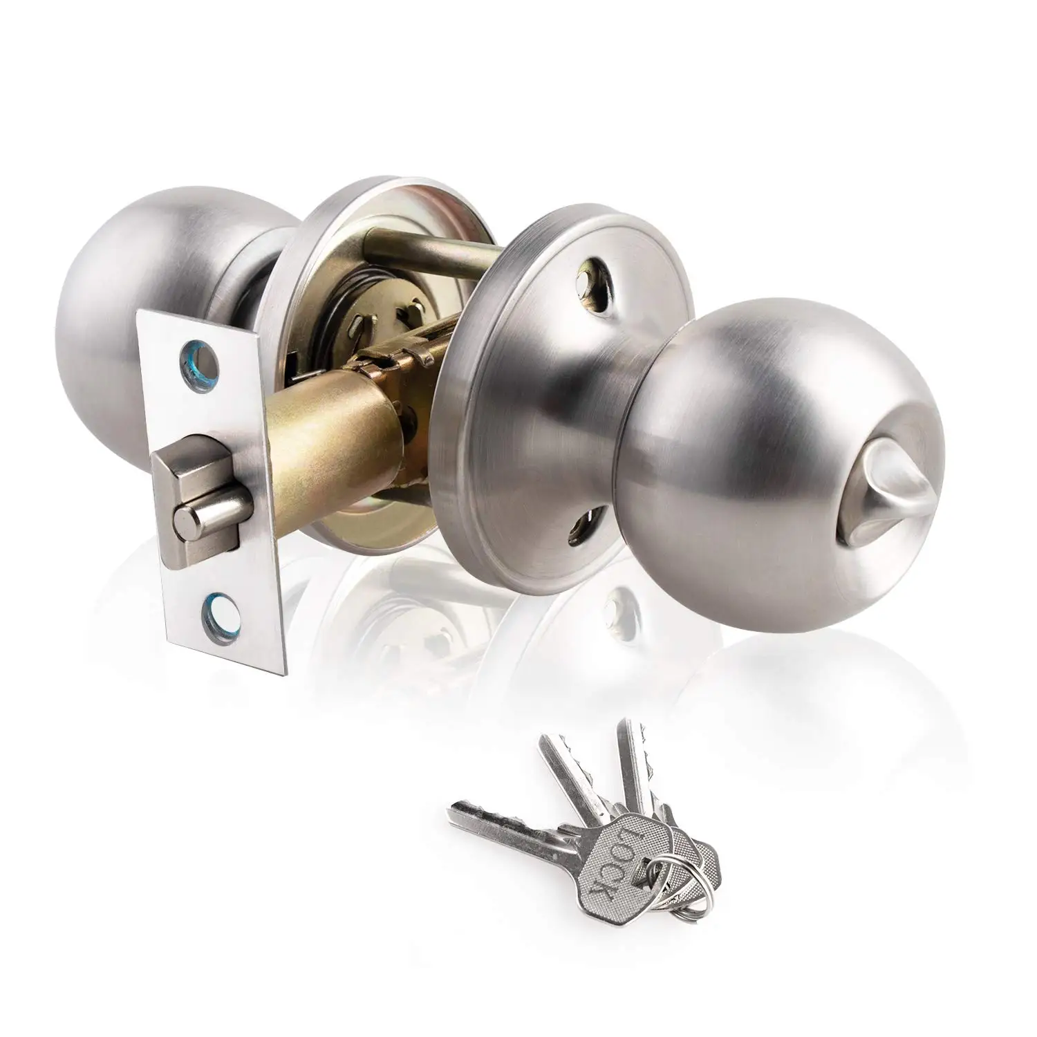 Keyed Entry Door Knob with Loc - đánh giá và giá Cabinet Knob Round