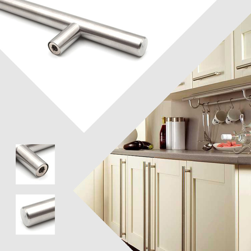 Modern Gold Brushed Straight C - đánh giá và giá Furniture Hardware Gold