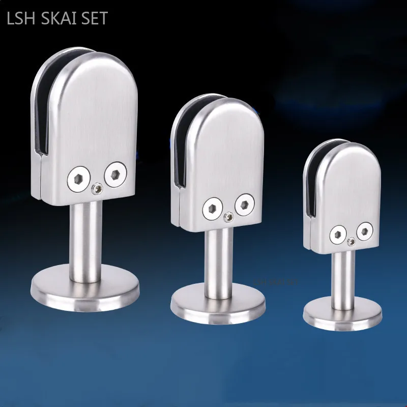 1pc Stainless Steel Glass Clam - đánh giá và giá Furniture And Hardware