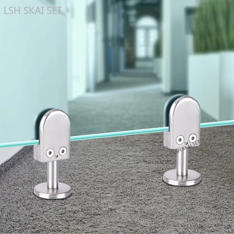 1pc Stainless Steel Glass Clam - đánh giá và giá Furniture And Hardware