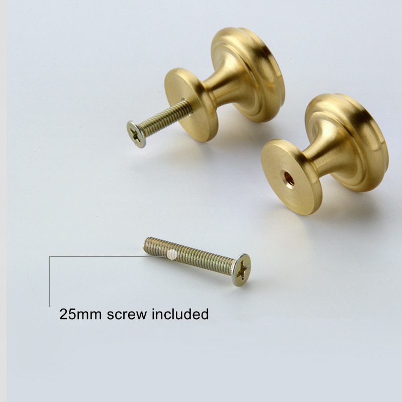 Brass Knobs Cabinet Handles Ki - đánh giá và giá Furniture Hardware Gold