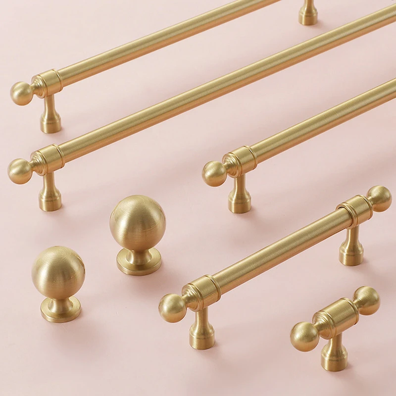 Gold Cabinet Handles Desk Draw - đánh giá và giá Furniture Hardware Wholesale