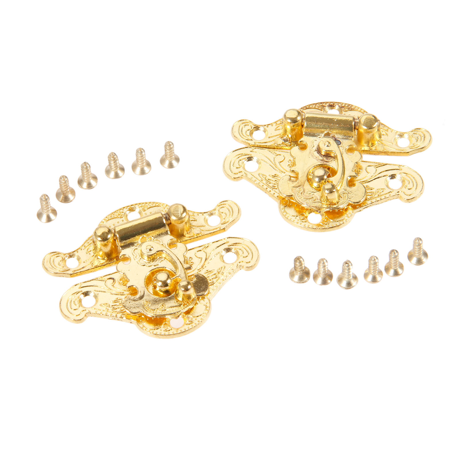 DRELD 2Pcs Antique Gold Box La - đánh giá và giá Furniture Hardware Gold