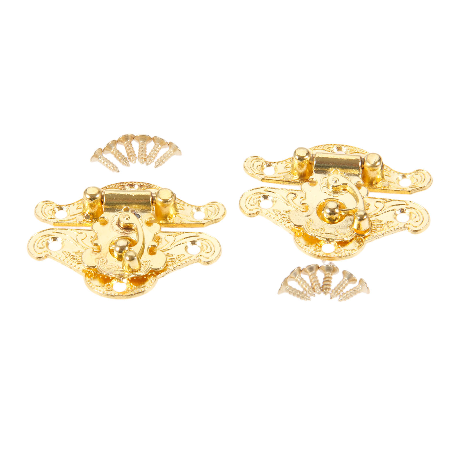 DRELD 2Pcs Antique Gold Box La - đánh giá và giá Furniture Hardware Gold