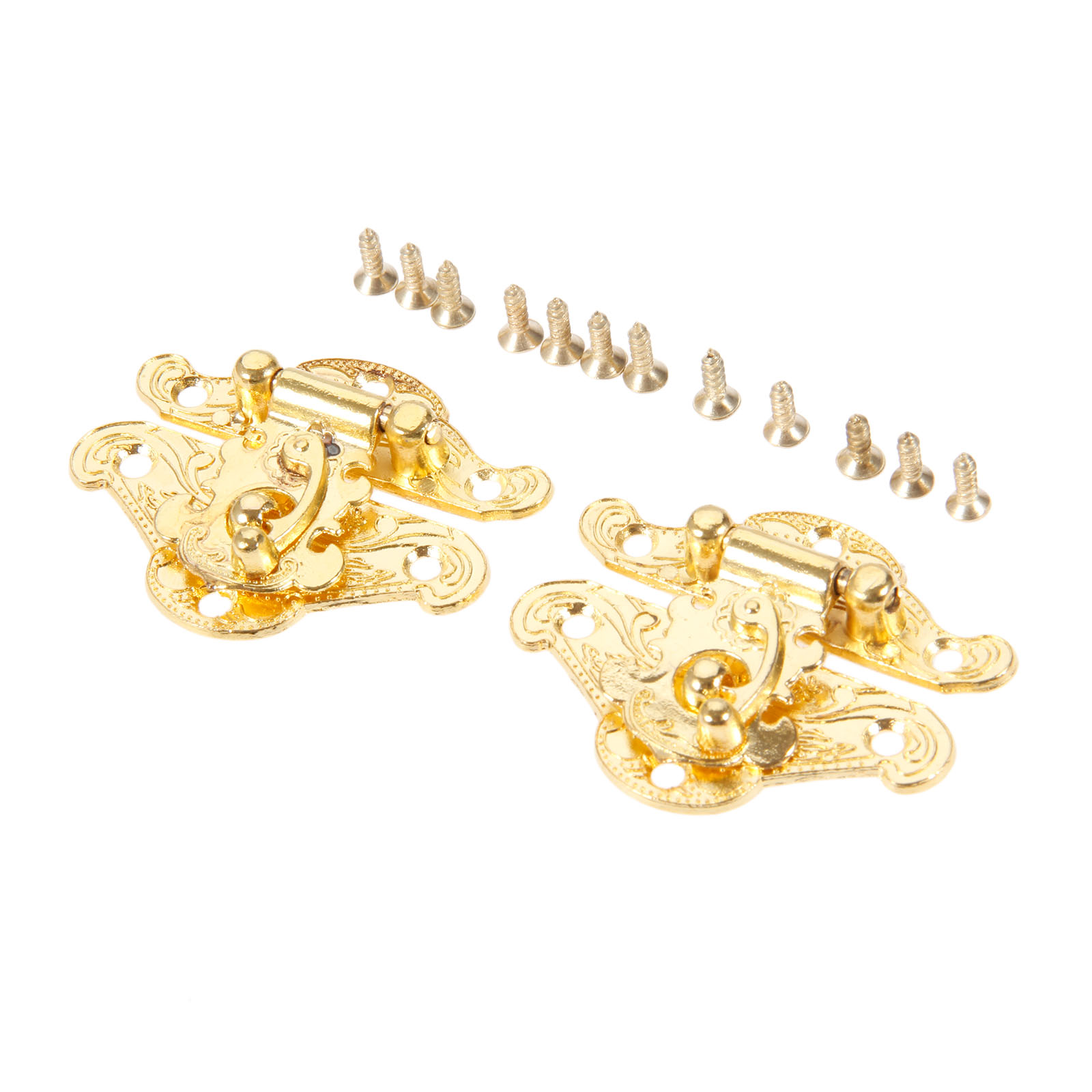DRELD 2Pcs Antique Gold Box La - đánh giá và giá Furniture Hardware Gold