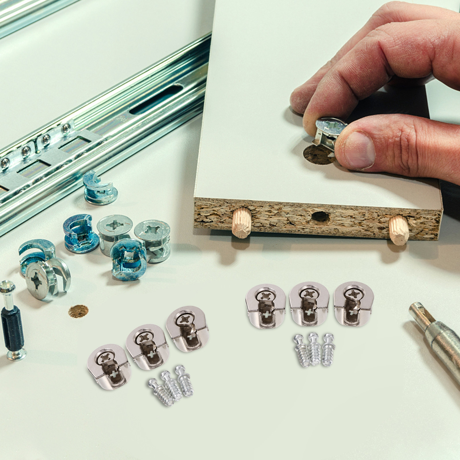 10Pcs Eccentric Furniture Conn - đánh giá và giá Furniture Joining Hardware