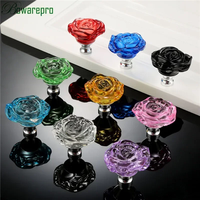 bowarepro 50MM Crystal Rose Gl - đánh giá và giá Cabinet Knob Round
