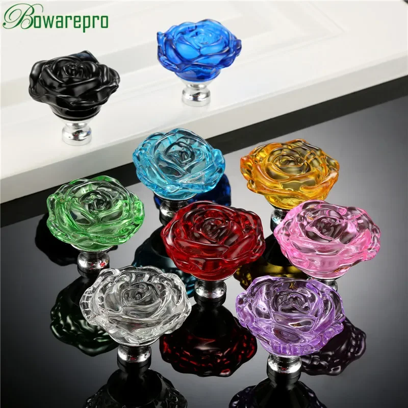 bowarepro 50MM Crystal Rose Gl - đánh giá và giá Cabinet Knob Round