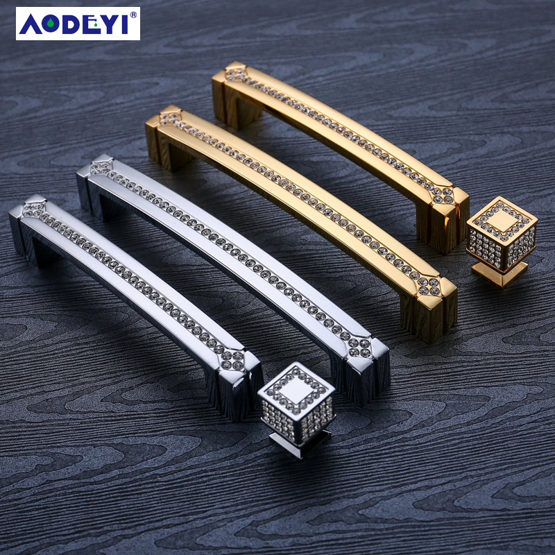 24K Real Gold Sliver Crystal D - đánh giá và giá Furniture Hardware Gold