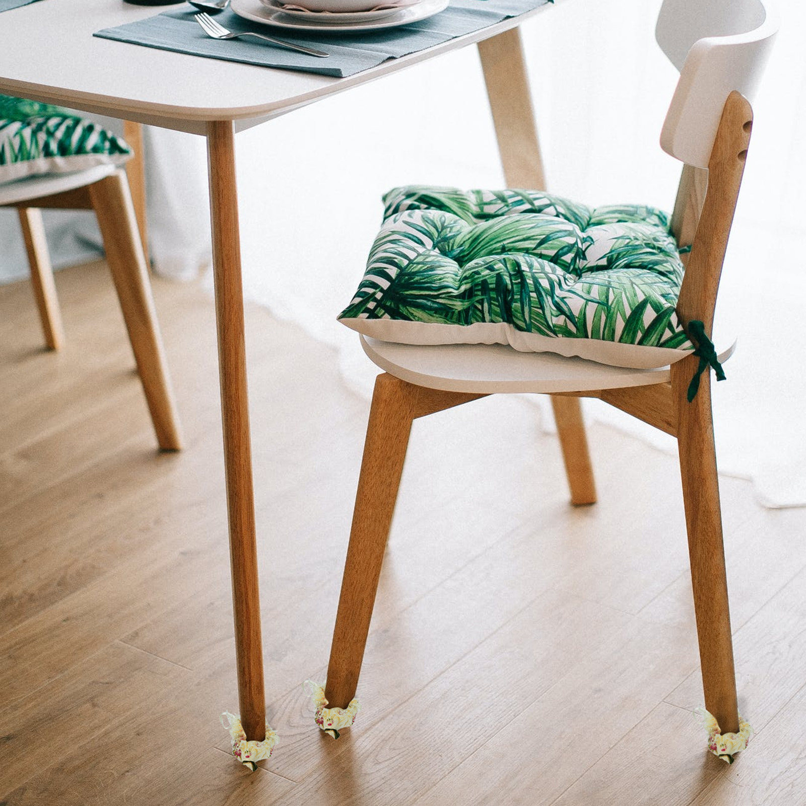 24Pcs Fabric Chair Feet Covers - đánh giá và giá Furniture Hardware Feet