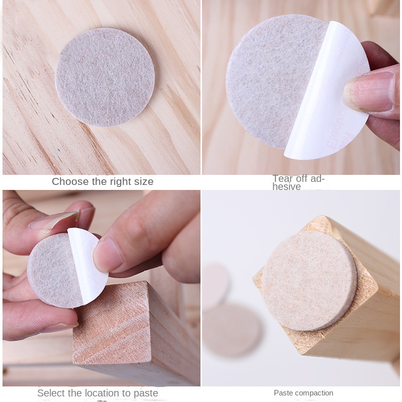 Self Adhesive Felt Chair Leg P - đánh giá và giá Furniture Leg Set