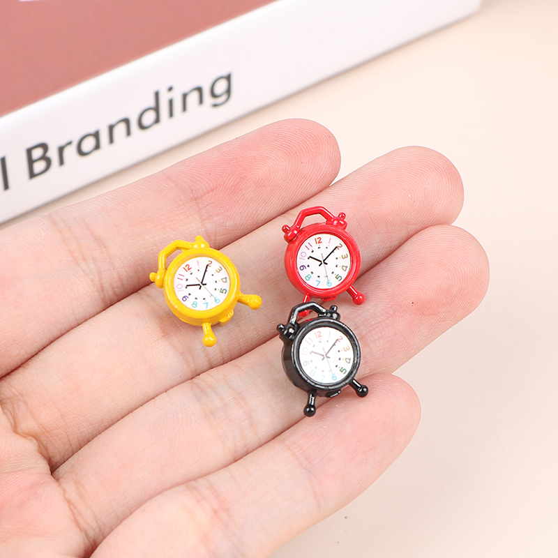 1PC 1:12 Scale Alarm Clock Dol - đánh giá và giá Home Furniture & Hardware Trading