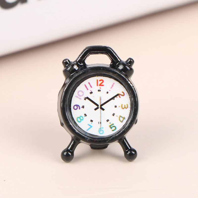 1PC 1:12 Scale Alarm Clock Dol - đánh giá và giá Home Furniture & Hardware Trading
