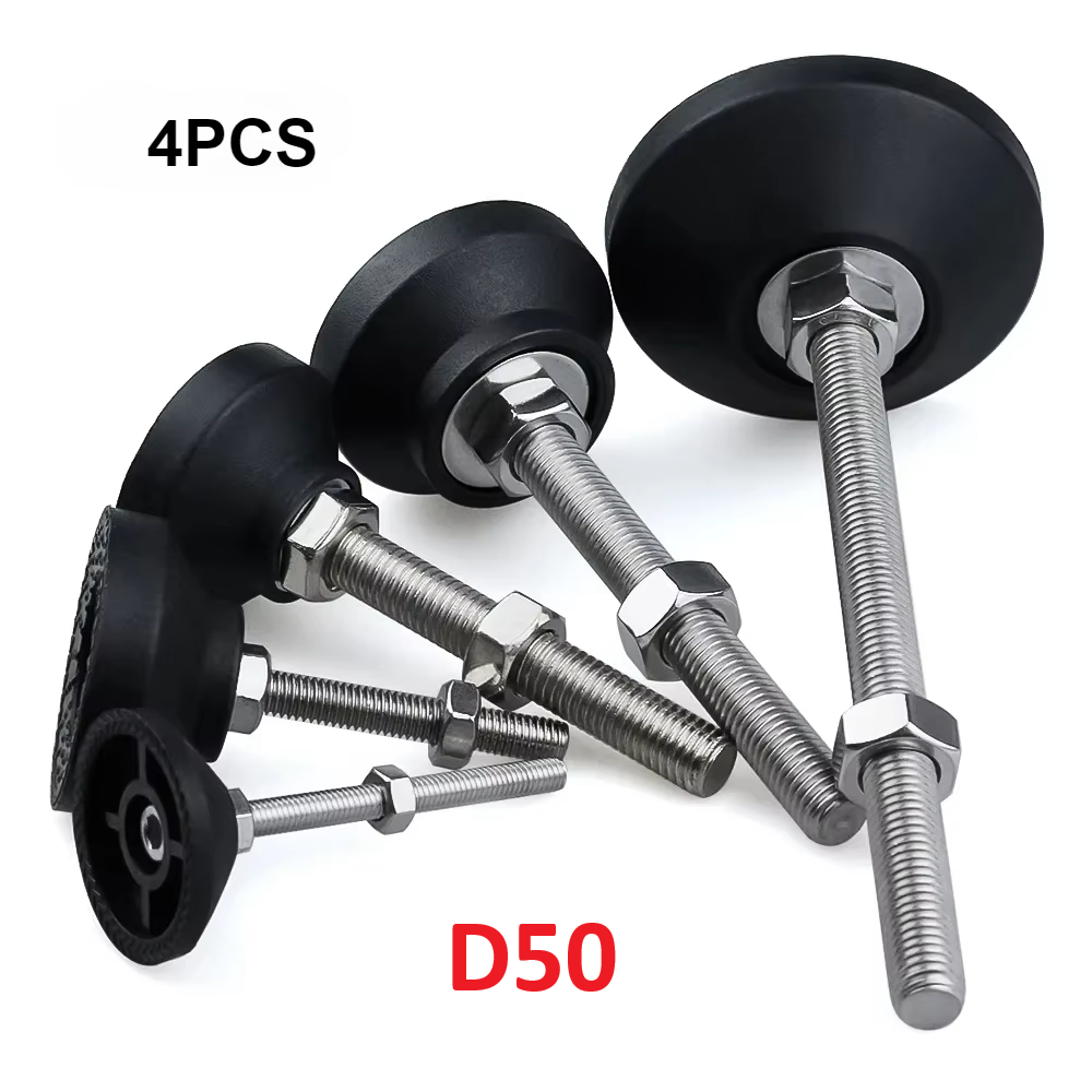 4Pcs/Lot Adjustable Lathe Leg  - đánh giá và giá Furniture Leg Set