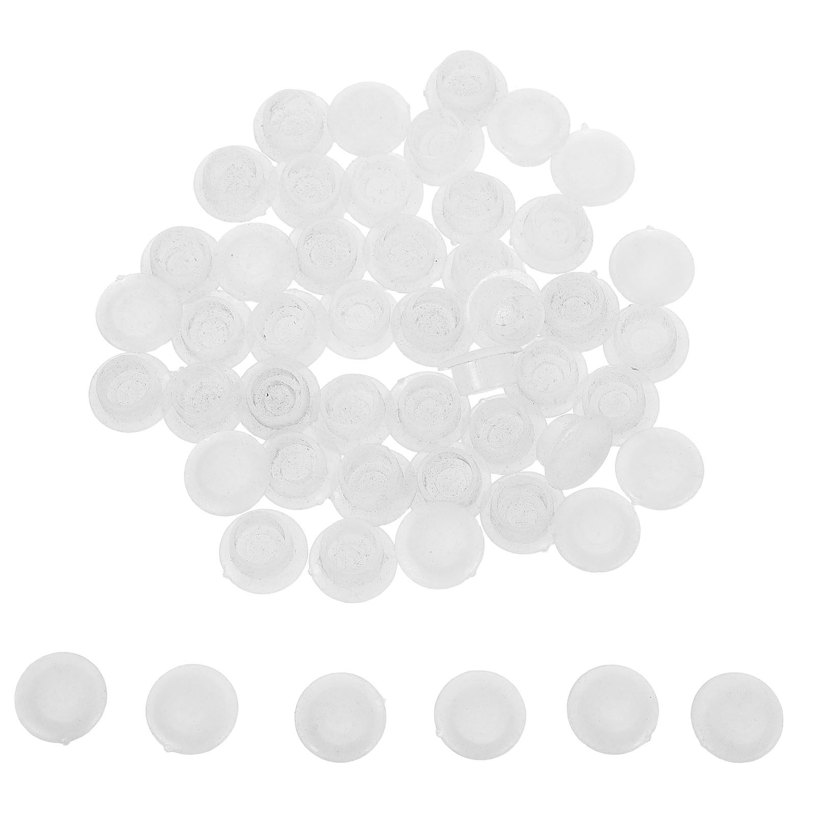50Pcs Nylon Round Plastic Hole - đánh giá và giá Furniture Hardware Connectors