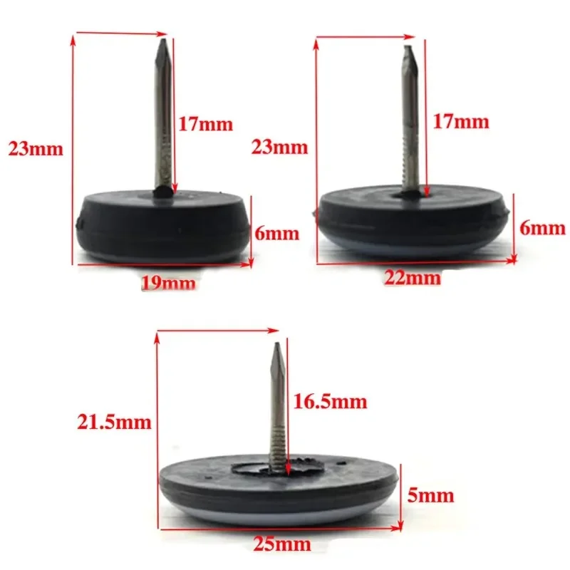 16/19/22/25/32/38mm Table Chai - đánh giá và giá Furniture Hardware Feet
