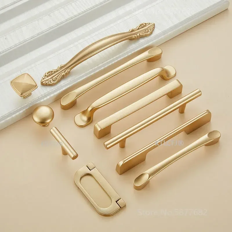 Kitchen Cupboard Knob Square U - đánh giá và giá Furniture Hardware Gold
