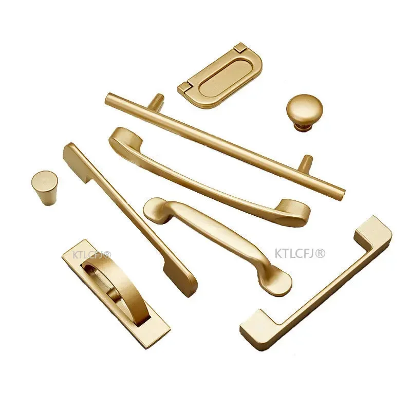 Kitchen Cupboard Knob Square U - đánh giá và giá Furniture Hardware Gold