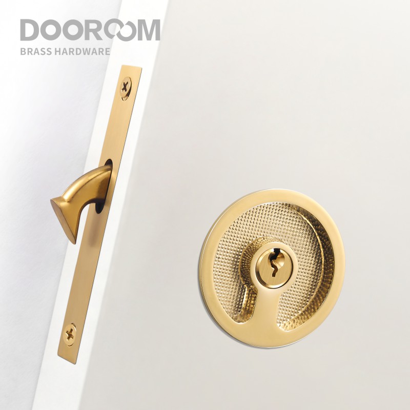 Dooroom Brass Sliding Door Han - đánh giá và giá Furniture Hardware Gold