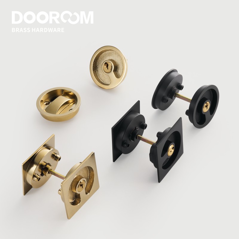 Dooroom Brass Sliding Door Han - đánh giá và giá Furniture Hardware Gold
