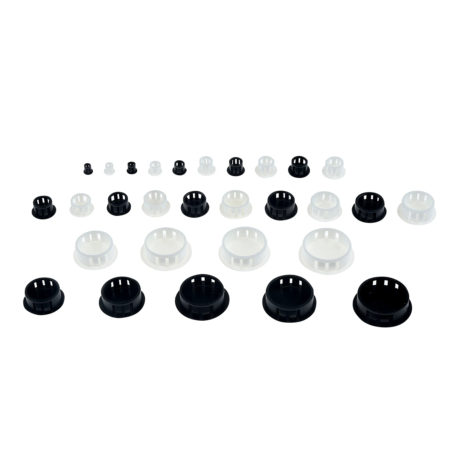 50Pcs Black/White Round Plasti - đánh giá và giá Furniture Hardware Connectors