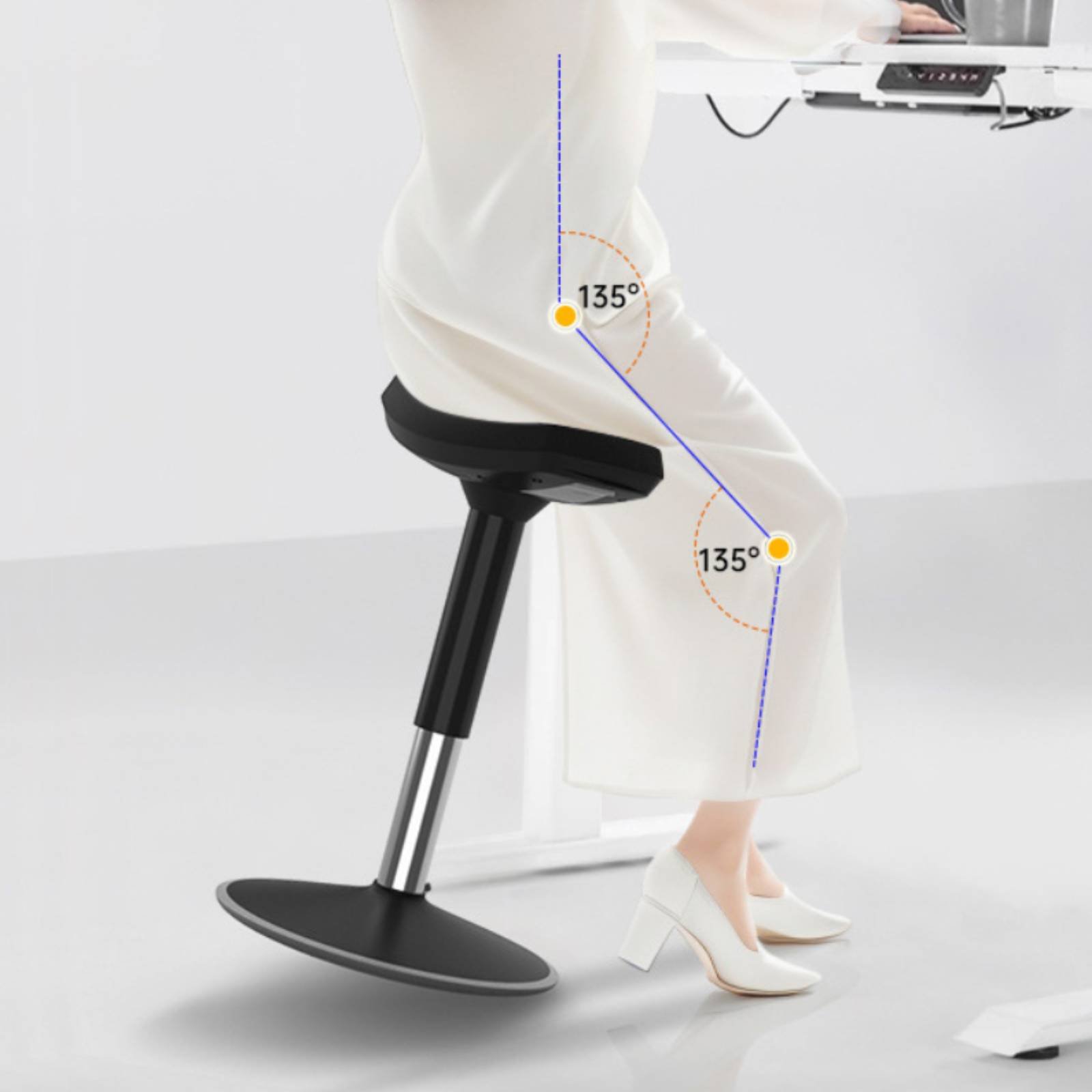 Saddle Stool Comfortable Long  - đánh giá và giá Home Furniture & Hardware Trading