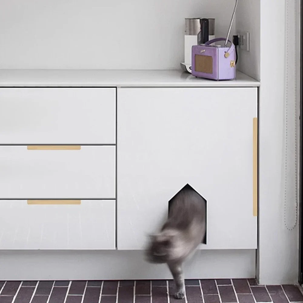 Hidden Furniture Handles Matte - đánh giá và giá Furniture Hardware Gold