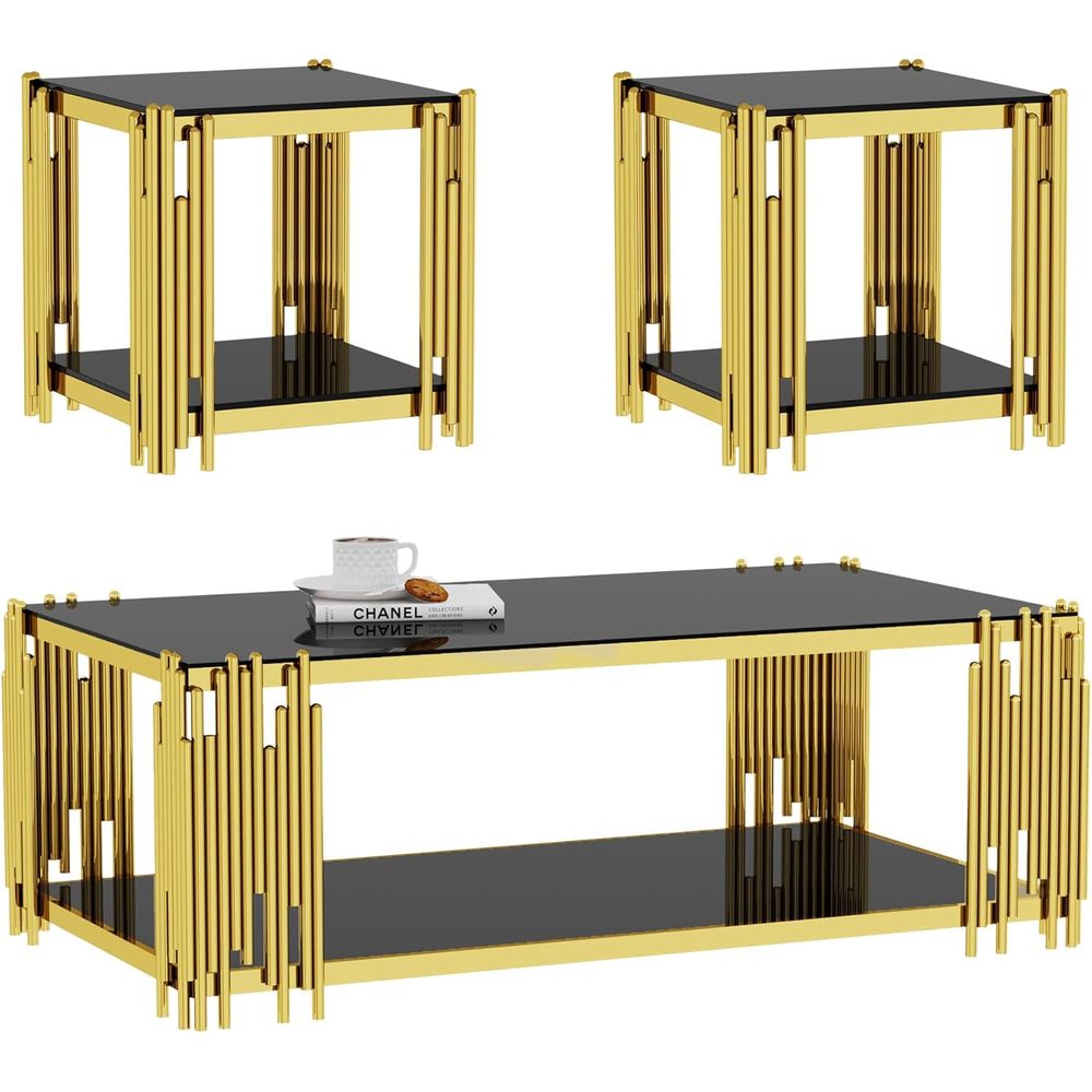 Modern Black Tempered Glass Co - đánh giá và giá Furniture Leg Set