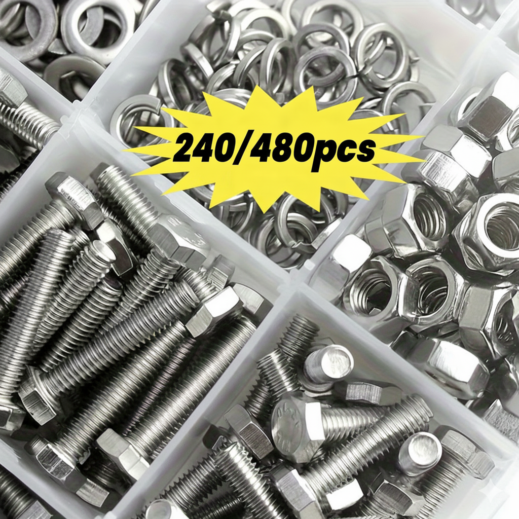 240Pcs Stainless Steel Hex Bol - đánh giá và giá Furniture Hardware Manufacturer