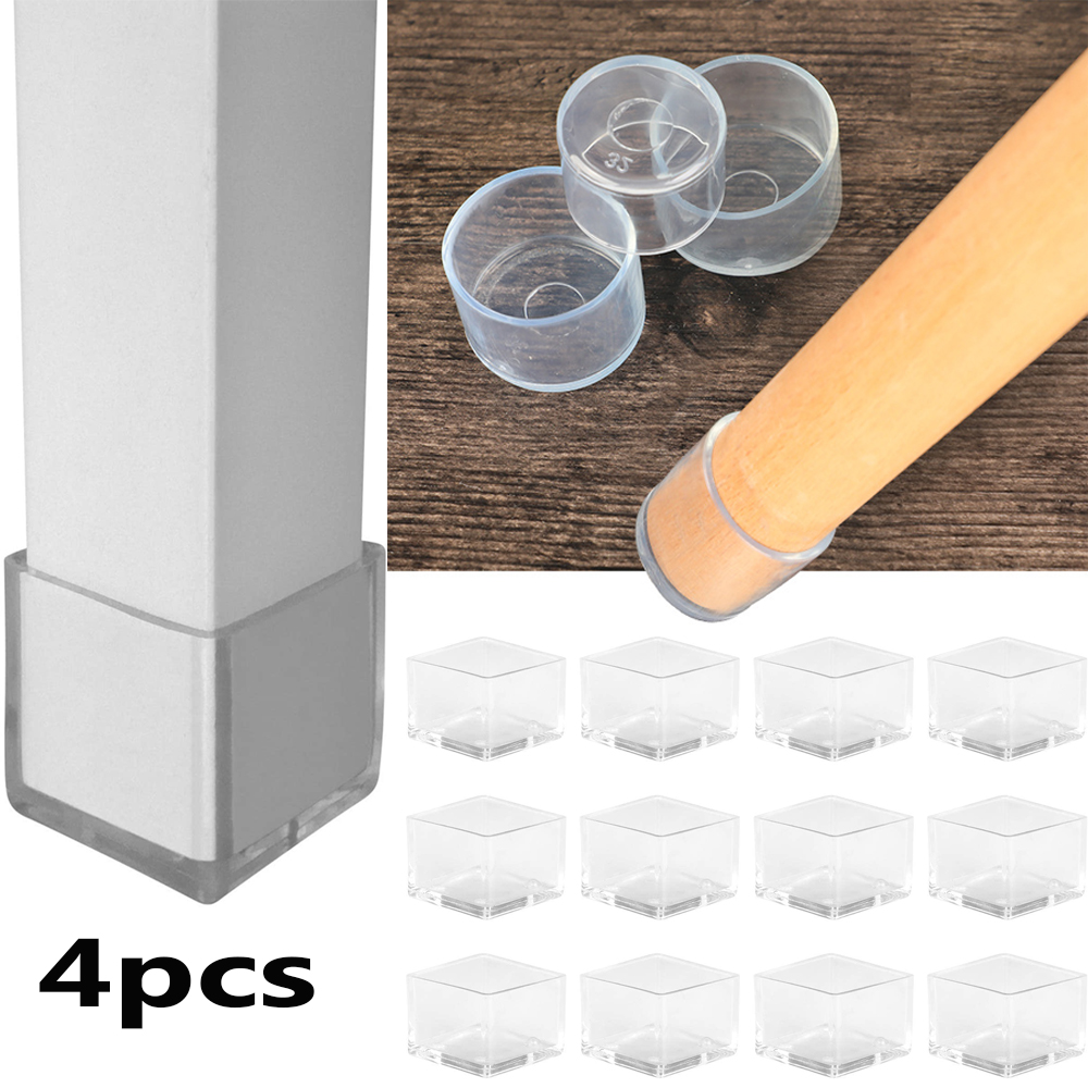 4pcs/set Chair Table Foot Caps - đánh giá và giá Furniture Leg Set