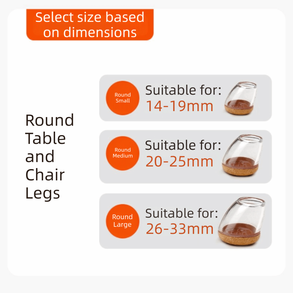 Silicone Material Silicone Cha - đánh giá và giá Furniture Leg Set